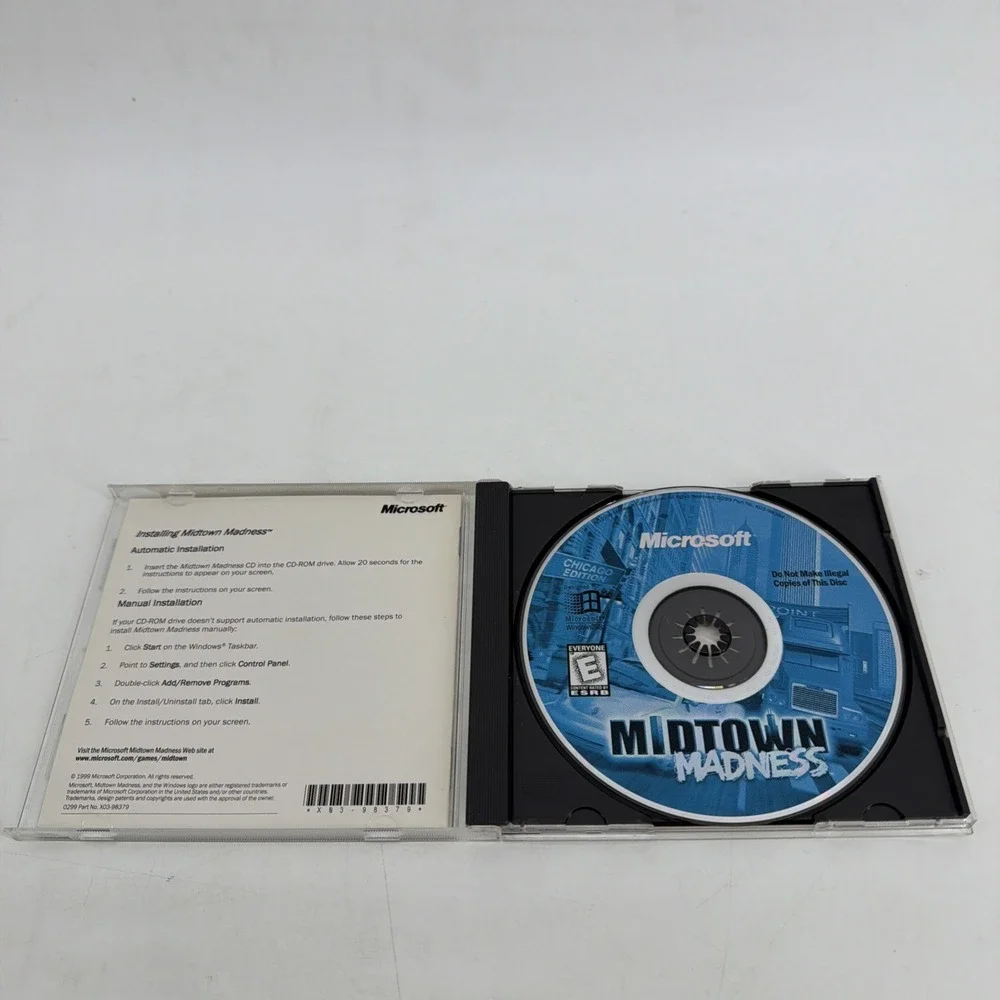 Midtown Madness Chicago Edition (PC CD-ROM, 1999) Big Box, Version 1.0 Win 95/98
